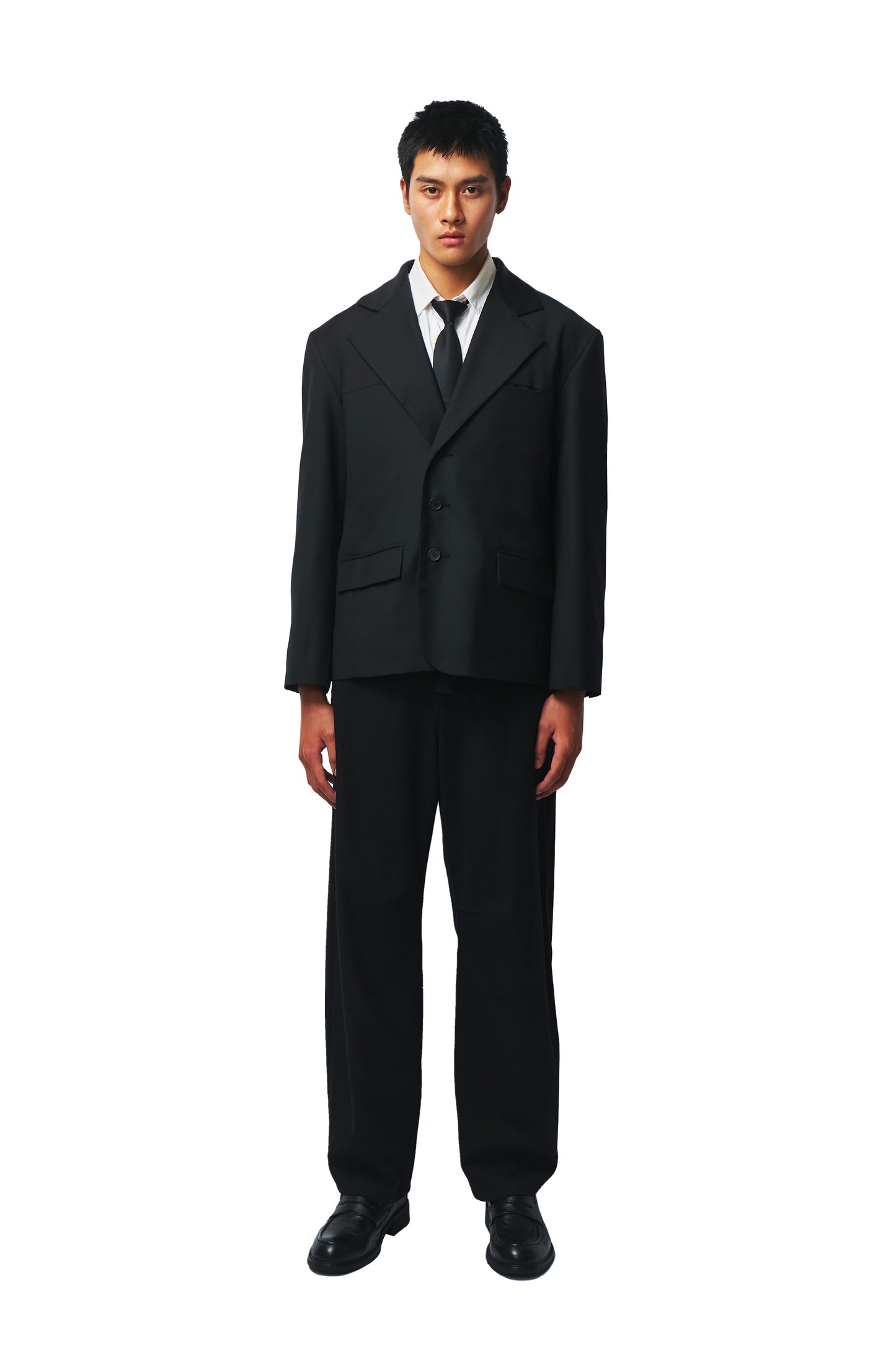 Casual Fit Black Blazer