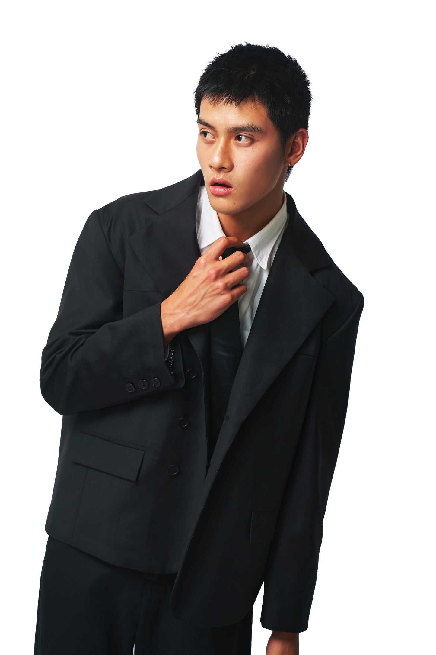 Casual Fit Black Blazer