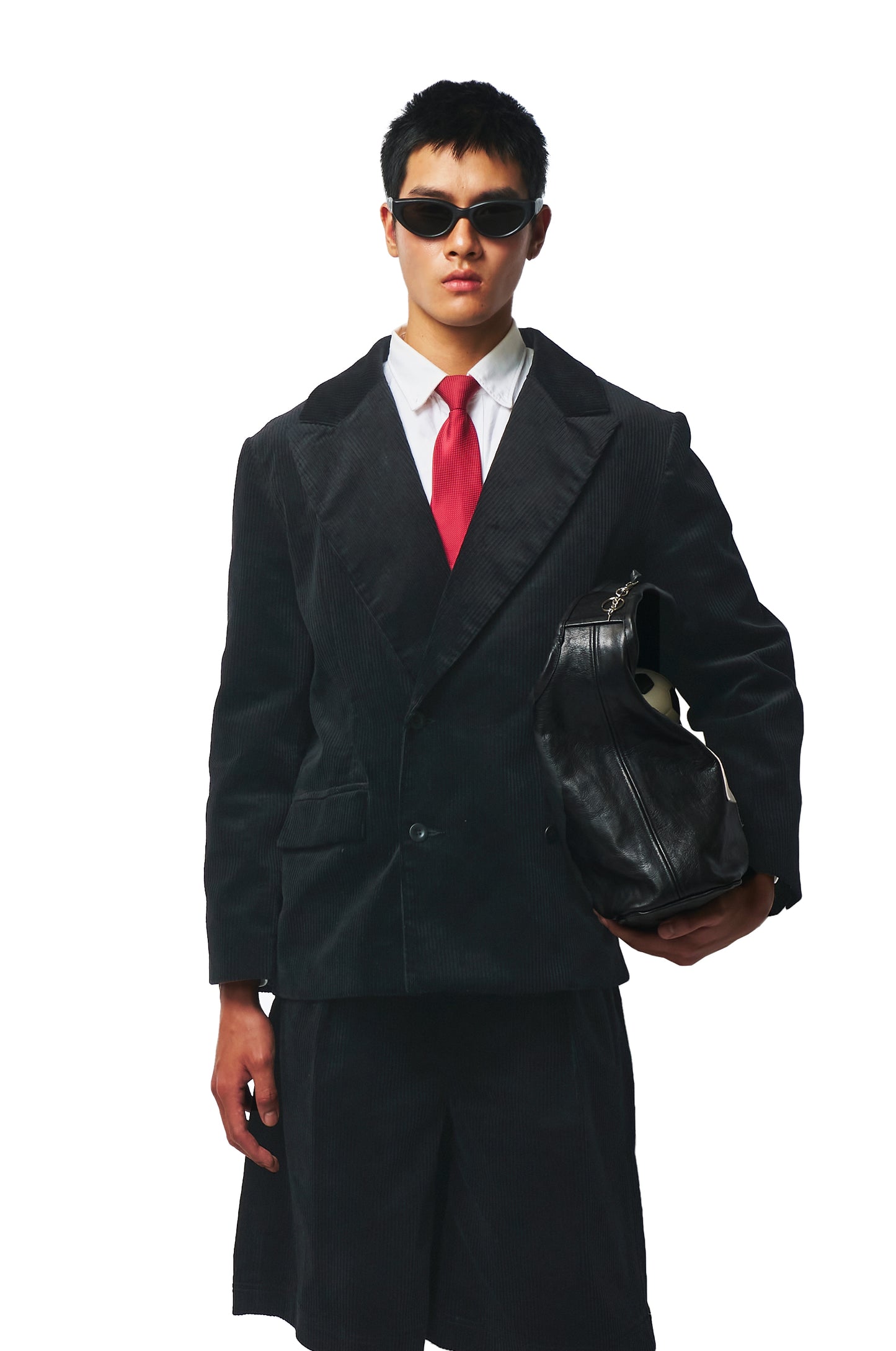 Theatre ILE Corduroy Double-Breasted Blazer