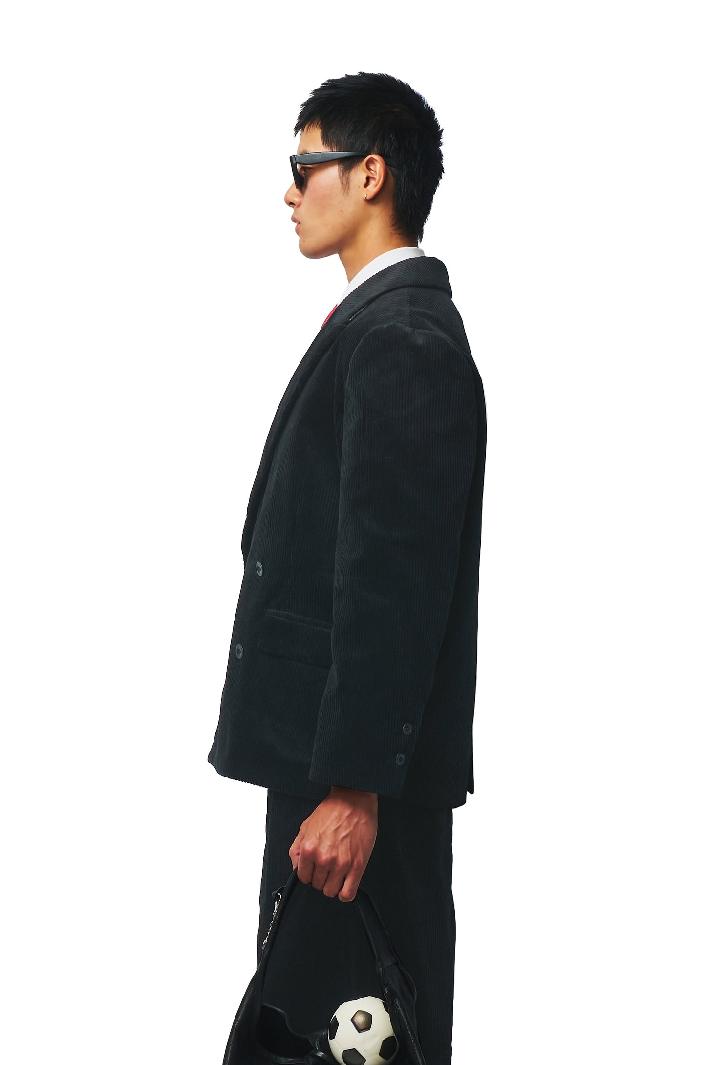 Theatre ILE Corduroy Double-Breasted Blazer