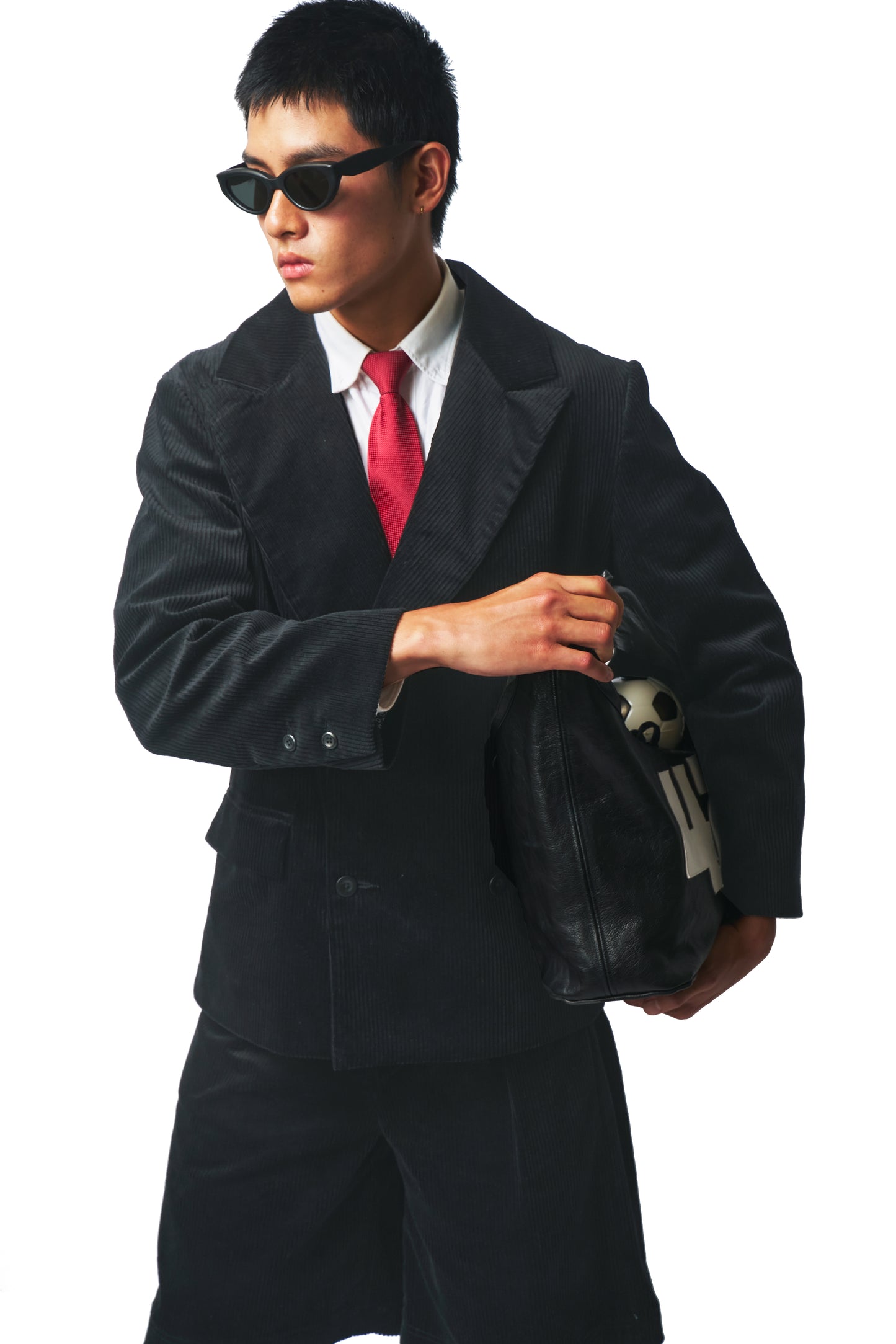 Theatre ILE Corduroy Double-Breasted Blazer