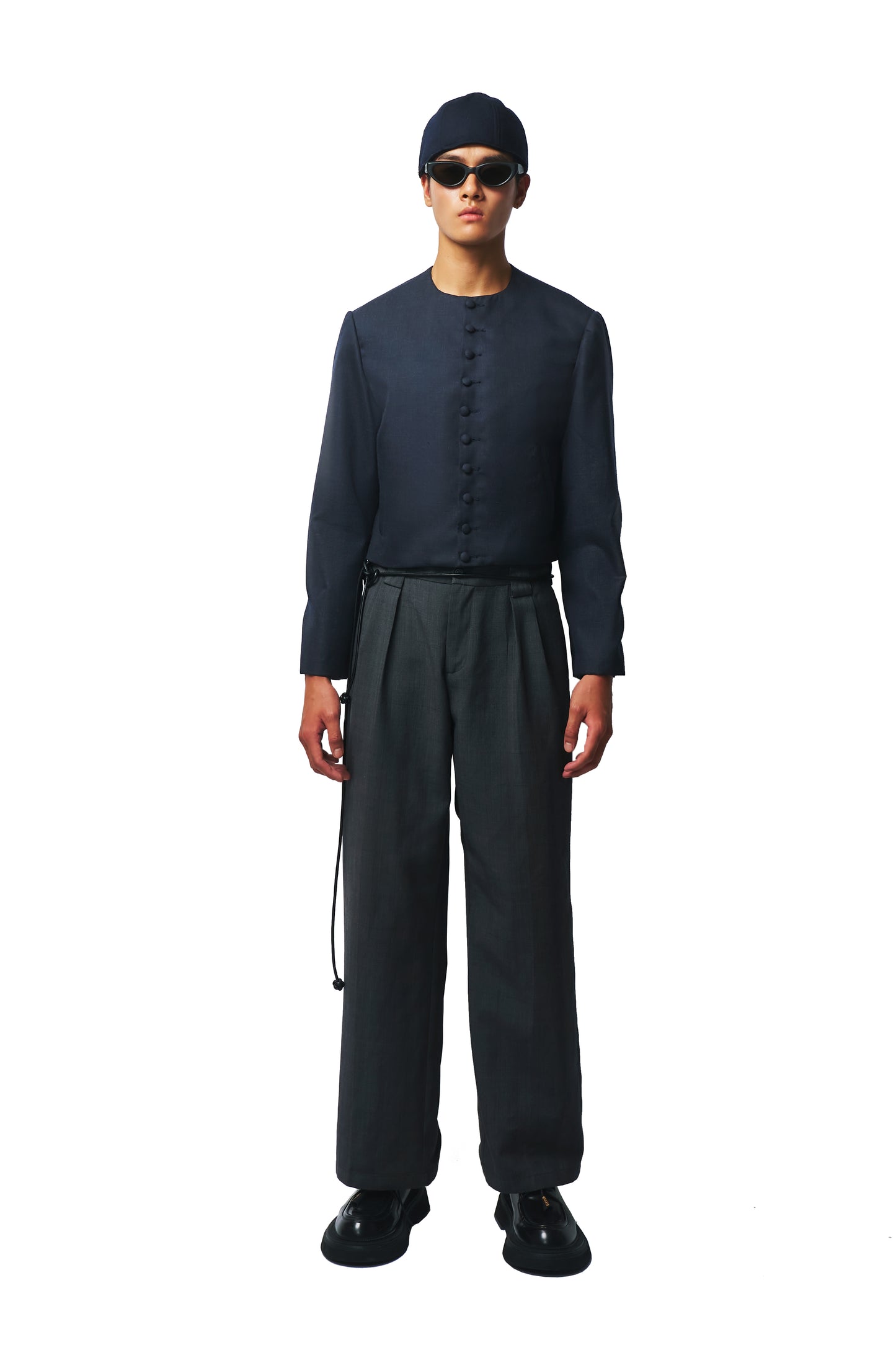 Cropped Wool Jacket