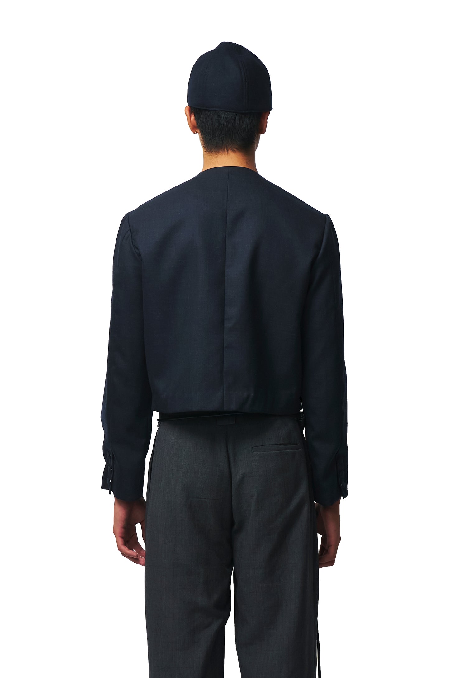 Cropped Wool Jacket