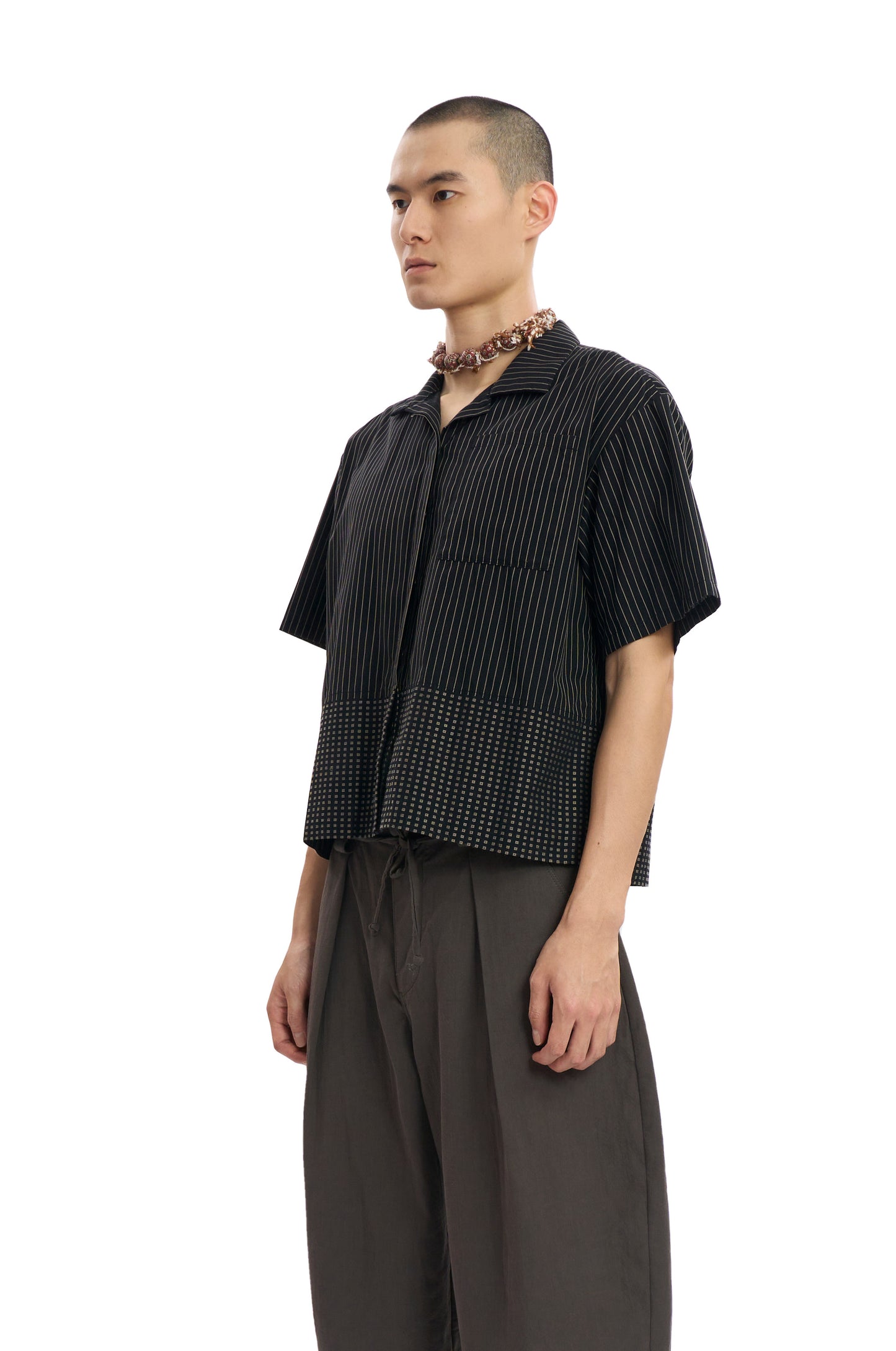 Stripe Cotton Shirt