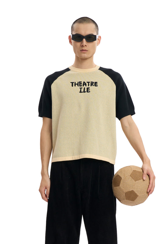 Logo-Knit Cotton T-shirt