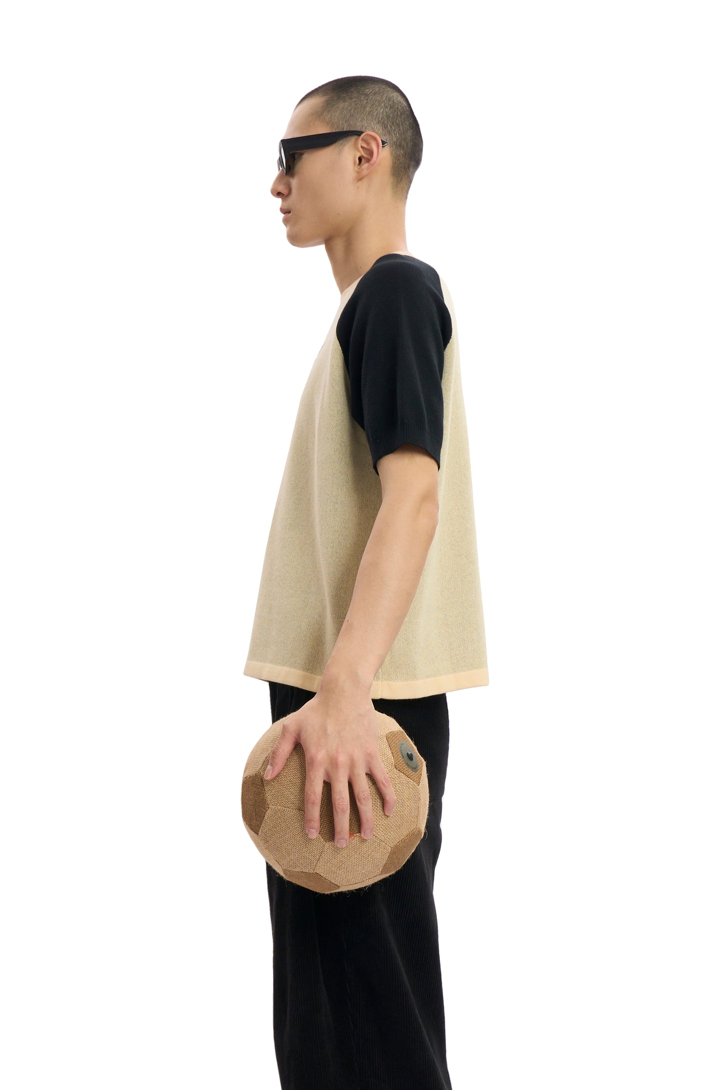 Logo-Knit Cotton T-shirt